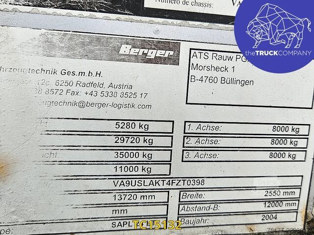 Schiebeplanen Berger superlight