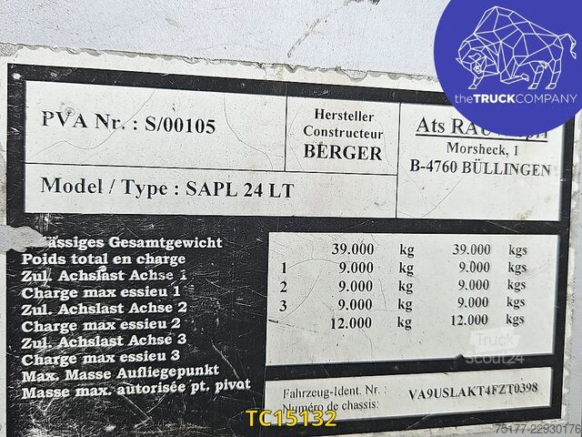 Schiebeplanen Berger superlight