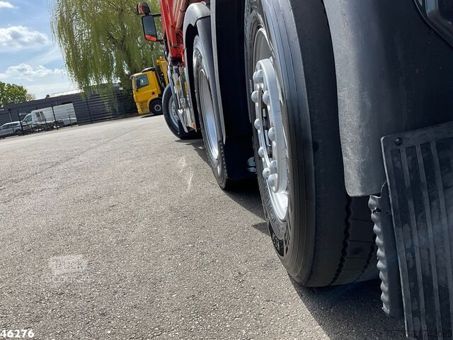 Tippbil med kran Scania P 320 HMF 14 Tonmeter Z-kraan Just 173.443 km!