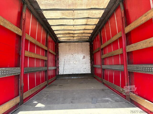 Koffer DAF CF 65 250 Euro 5 EEV taillift LBW, Schiebedach