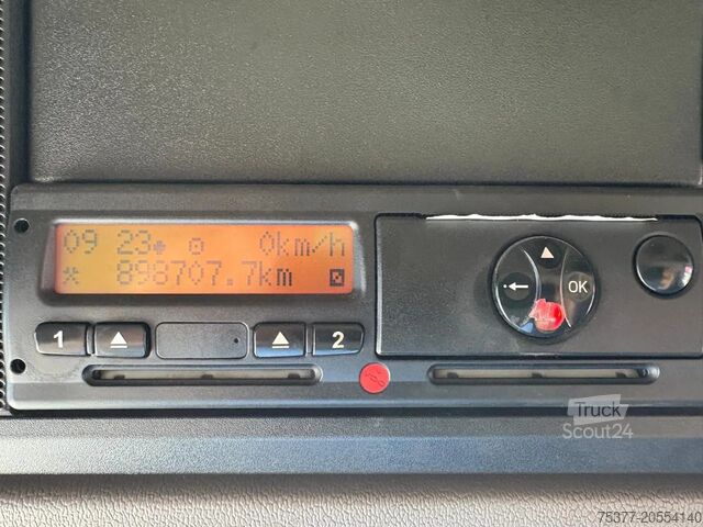 Koffer DAF CF 65 250 Euro 5 EEV taillift LBW, Schiebedach