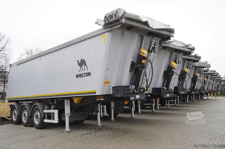 Naczepa wywrotka Wielton NW-3 / weight 6.2 t / cap.38m3 / 50 unit
