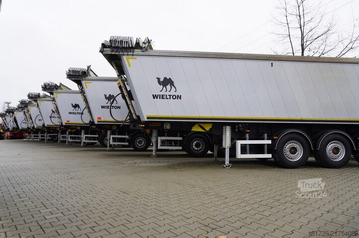 Naczepa wywrotka Wielton NW-3 / weight 6.2 t / cap.38m3 / 50 unit