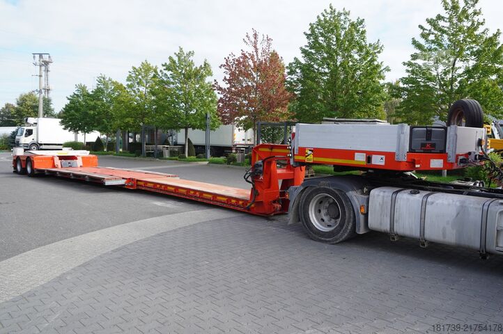 Alçak platform Kässbohrer LB2 TIEF-BETT low loader semi-trailer /