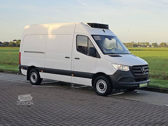 MERCEDES-BENZ SPRINTER 315 L2H2 Divu temperatūru (BI-TEMP) Carrier dzesēšanas kravas furgons, dienas MERCEDES-BENZ SPRINTER 315 L2H2 BI-TEMP FRIGO Carrier Koelwag...