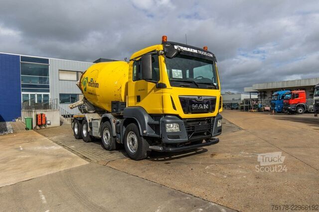 Blender MAN TGS 37.360 BB - LIEBHERR 10M3