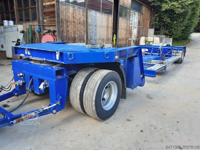 Reboque com carregador baixo Recker JTA24