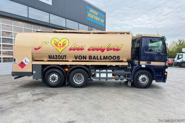 Βυτιοφόρο φορτηγό MERCEDES-BENZ Actros 2541 6x2 21'000L 2 Kammern
