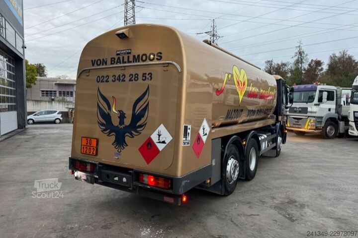 Βυτιοφόρο φορτηγό MERCEDES-BENZ Actros 2541 6x2 21'000L 2 Kammern