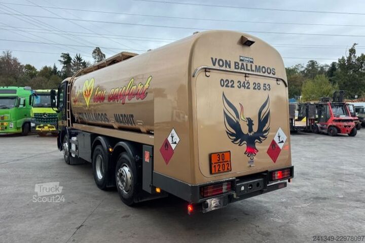 Βυτιοφόρο φορτηγό MERCEDES-BENZ Actros 2541 6x2 21'000L 2 Kammern
