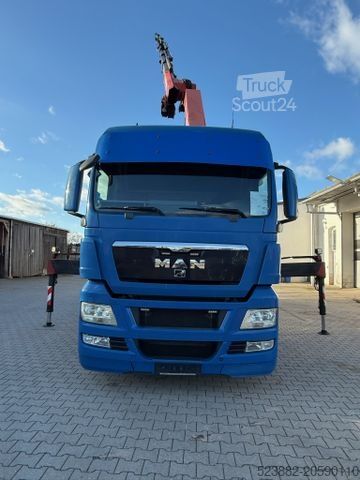 Autolaadkraan MAN TGX26.440 6x2*PalfingerPK35000*LiftLenk*Containe