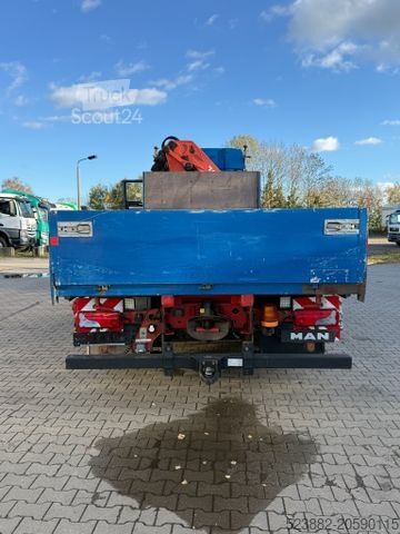 Camion plateau MAN TGX26.440 6x2*PalfingerPK35000*LiftLenk*Containe