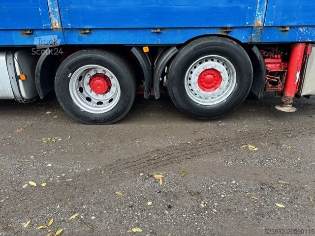 Camion plateau MAN TGX26.440 6x2*PalfingerPK35000*LiftLenk*Containe