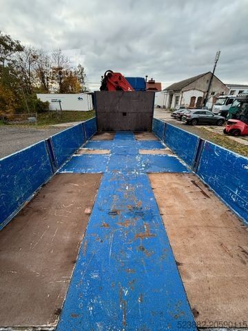 Camion plateau MAN TGX26.440 6x2*PalfingerPK35000*LiftLenk*Containe