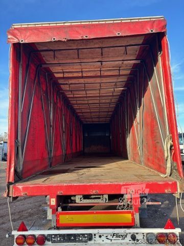 Semi-remorque bâchée FLIEGL SDS390 Coil*Lift*Lenk*Stahltransp.*verbreiterbar