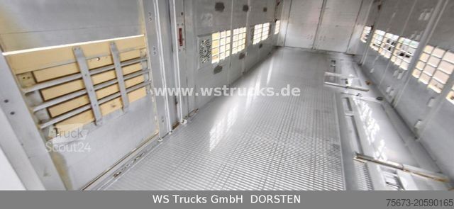 Remolque de transporte de caballos MENKE-JANZEN 3Stock Viehanhänger | Hubdach |Vollalu |Aggregat