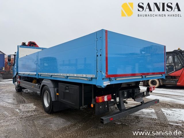 Lastbil med flak MERCEDES-BENZ Atego 1524/Palfinger PK 9.501/Funk