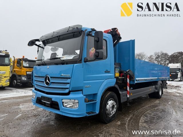 Camion plateau MERCEDES-BENZ Atego 1524/Palfinger PK 9.501/Funk