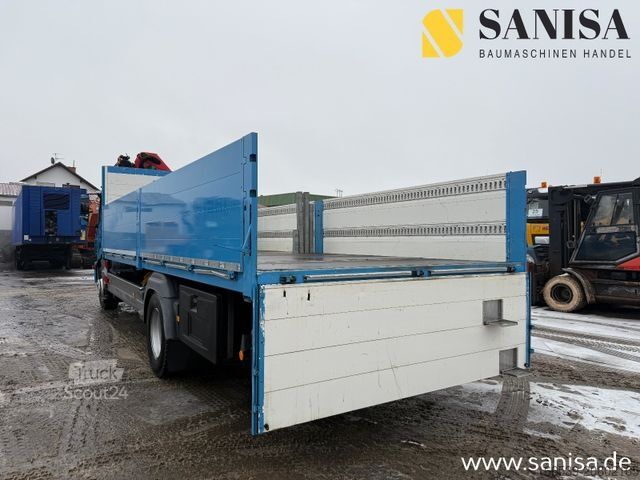 Ciężarówka z płaską platformą MERCEDES-BENZ Atego 1524/Palfinger PK 9.501/Funk