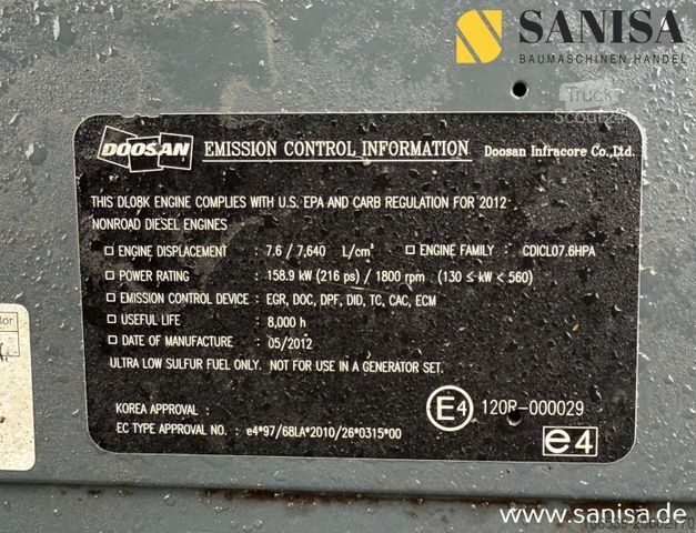 Chain excavator DOOSAN DX300 LC-3/Mono