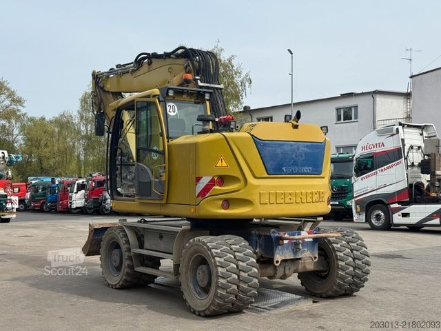 Pyöräalustainen kaivinkone LIEBHERR A918 Compact Litronic Mobilbagger 18 T *Schnellw