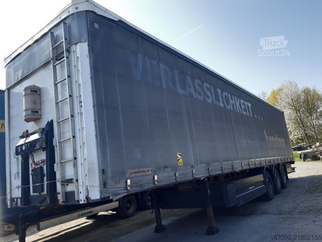 Semirimorchio con telone SCHWARZMÜLLER J Serie Standard Textil Curtainsider Tüv