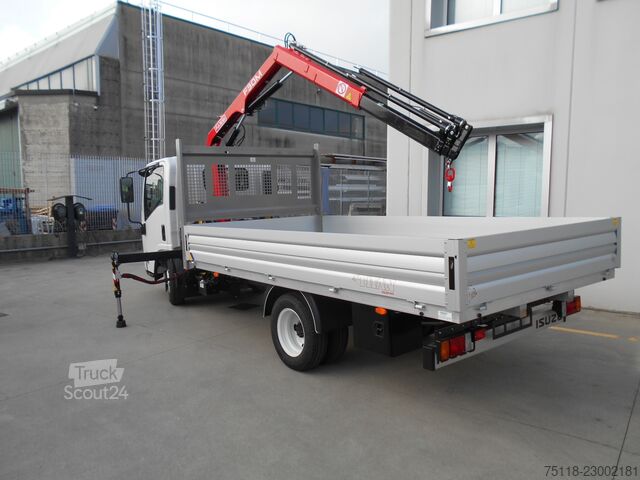 φορτηγό pick-up Isuzu M21 GRU e CASSONE FISSO