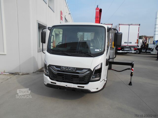 φορτηγό pick-up Isuzu M21 GRU e CASSONE FISSO