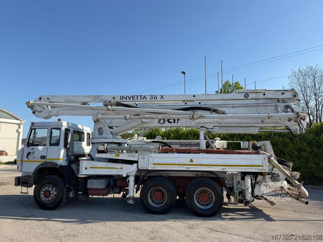 Samochód z pompą do betonu Iveco Magirus 330