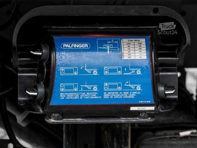 Autocarro con cassone DAF LF 210 KOFFER 12t+ LBW 1.5t+ DACHSPOILER