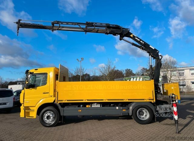 Ladbil med lad MERCEDES-BENZ Atego 1522 L / AC/ Atlas AK 88.3 + Funk+5/6 Kr.