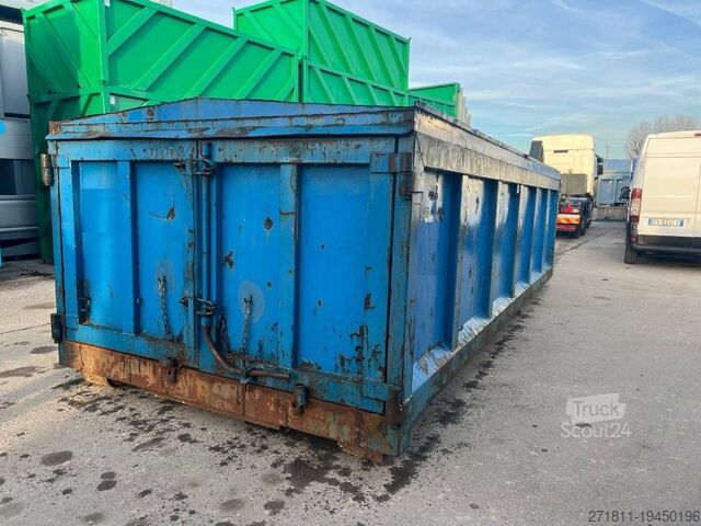 Roll-off container CONTAINER SCARRABILE USATO CON COPERCHIO