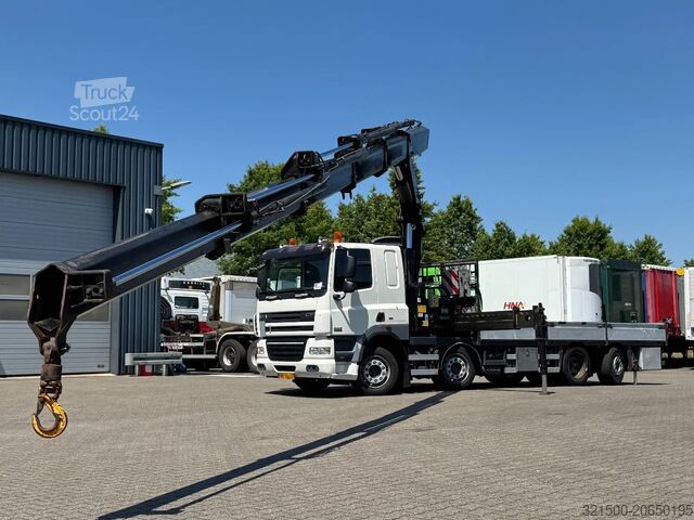 Nakládací plošina DAF CF 85.360 8x2*6 HIAB 42T/m Crane