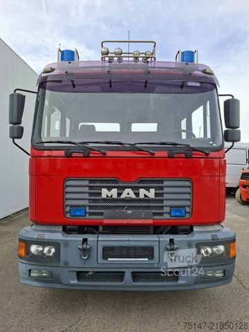 Abrollkipper MAN 18.284 4x2 Meiller Abroller Feuerwehr Fahrschule