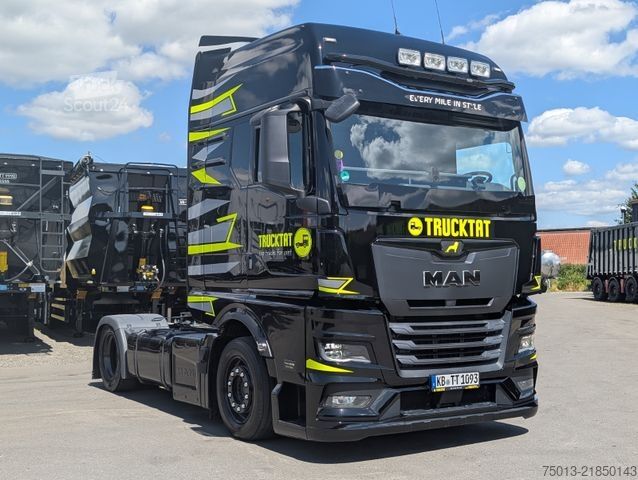 Великооб’ємний тягач MAN TGX 18.520 LL SA Low-Liner, MIETEN?