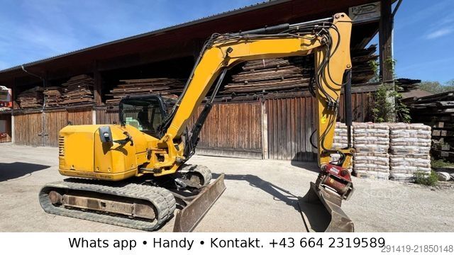 Εκσκαφέας ερπυστριοφόρος CATERPILLAR 308 E2CR  Kettenbagger / Schild Powertilt Bj2013