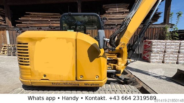 Εκσκαφέας ερπυστριοφόρος CATERPILLAR 308 E2CR  Kettenbagger / Schild Powertilt Bj2013