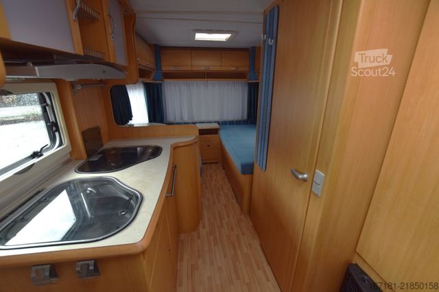 Caravana LMC 490 E mit Mover und Vorzelt