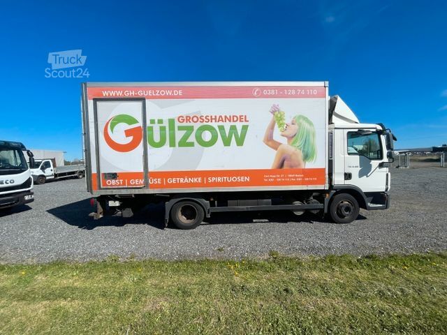 Šaldytuvo kėbulo furgonas MAN TGL 8.180 Kühlkoffer ThermoKing V500 1.Hand