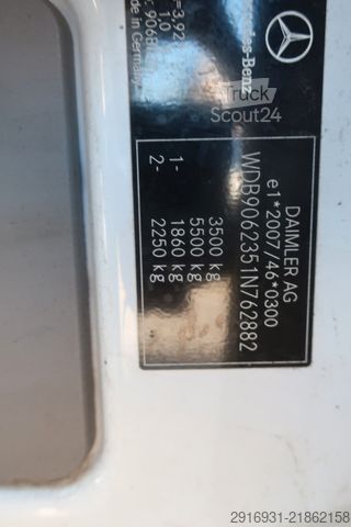 Пікап-фургон MERCEDES-BENZ Nr. A47 Sprinter 316CDI Pritsche DoKa / Navi /