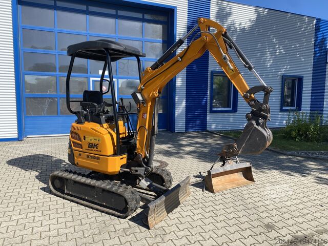 Miniescavatore con motore Yanmar Berger Kraus BK2000ASR Yanmar-Motor *SCHWENKARM*