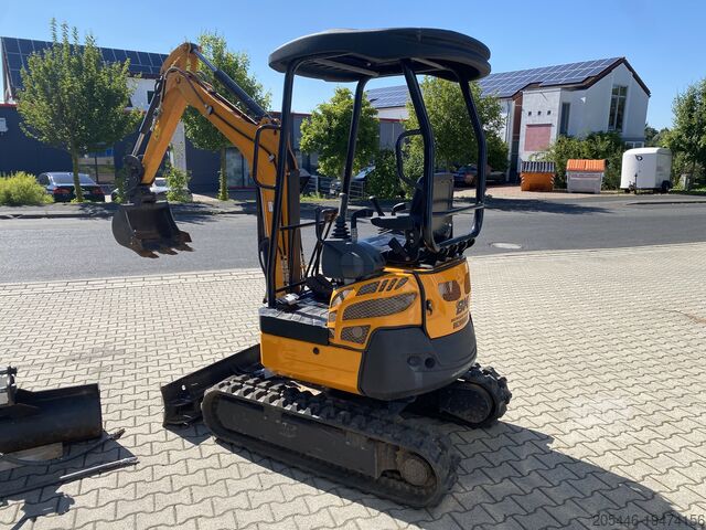 Miniescavatore con motore Yanmar Berger Kraus BK2000ASR Yanmar-Motor *SCHWENKARM*