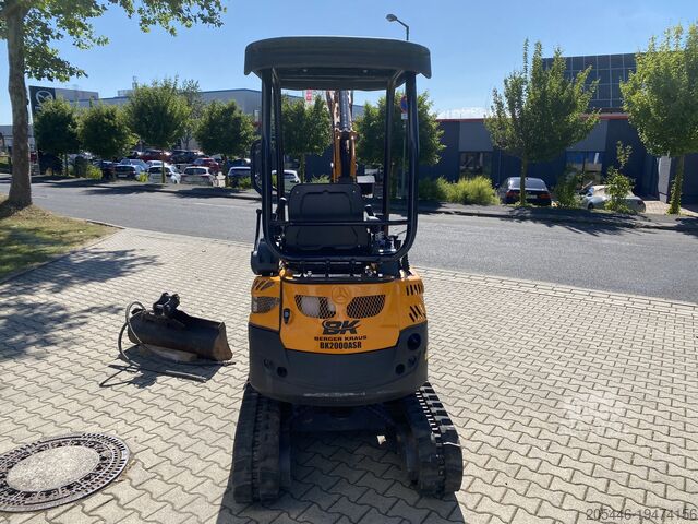 Miniescavatore con motore Yanmar Berger Kraus BK2000ASR Yanmar-Motor *SCHWENKARM*