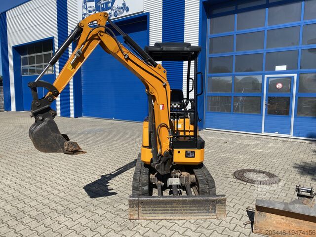 Miniescavatore con motore Yanmar Berger Kraus BK2000ASR Yanmar-Motor *SCHWENKARM*