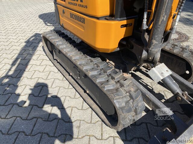 Miniescavatore con motore Yanmar Berger Kraus BK2000ASR Yanmar-Motor *SCHWENKARM*