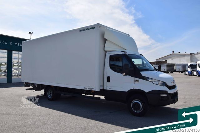Skriňová dodávka IVECO Daily 70C17 Luftfederung hinten LBW Rückfahrkam.