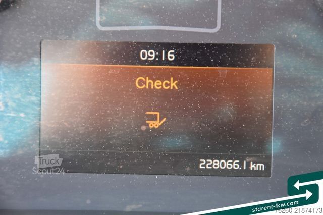 Camião plataforma com lona VOLVO FL 250 4x2, Ladebordwand, Bordwände (50cm) LED