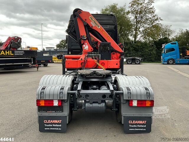 Autokrāna kravas automašīna Mercedes-Benz Axor 1840 Euro 5 Palfinger 14 Tonmeter laadkraan