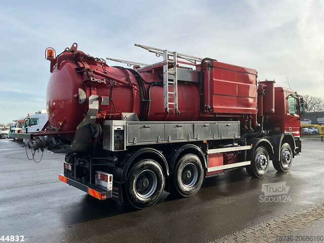 Zuigvoertuig Mercedes-Benz Actros 4141 8x4 Kroll Saug/Spul aufbau