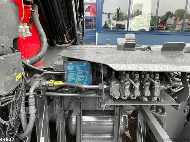 Kablio rankenos sistema Scania G480 8x4 HMF 60 Tonmeter laadkraan + Fly-jib